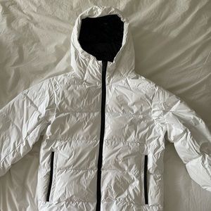 Jil Sander x Uniqlo +J rare white puffer jacket
